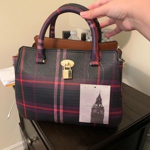 Plaid London Fog Purse